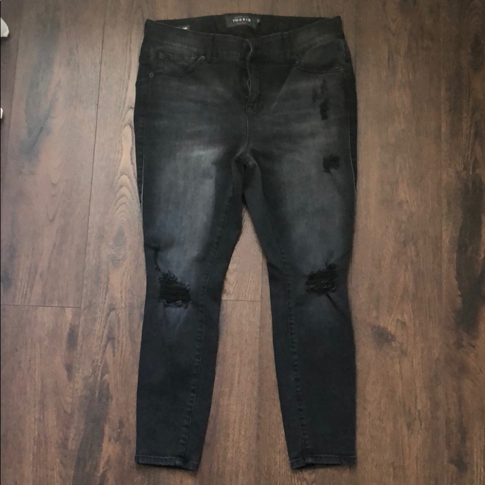 Torrid Bombshell Distressed Jeans